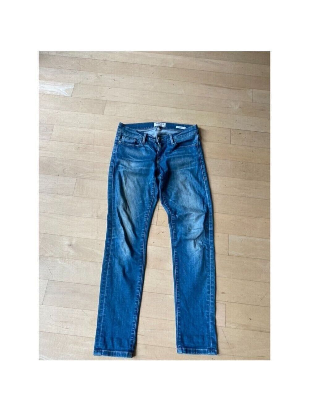 Frame blue "Le Garcon" Womens jeans sz 25